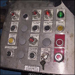 debarker control panel loto accident