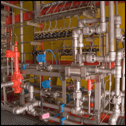 gas operated pnaumatic panel