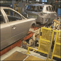 vehicle assembly line safeguard floor mat safety plc