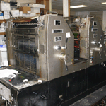 printing press water damage