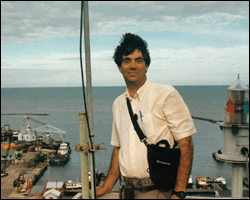 dave zatarain on point fortin radio tower 1996