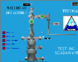 SCADAware graphic menu
